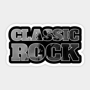 Classic Rock - Rock - Bands - 70s - 80s - Music Sticker